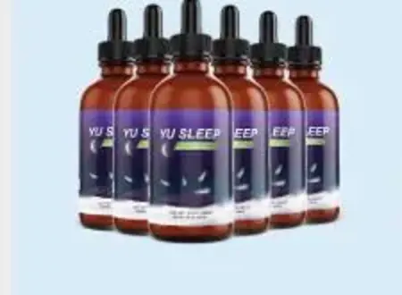 Six YU Sleep bottles representing the six-month supply